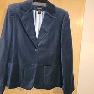 Blue Velvet Women's Blazer